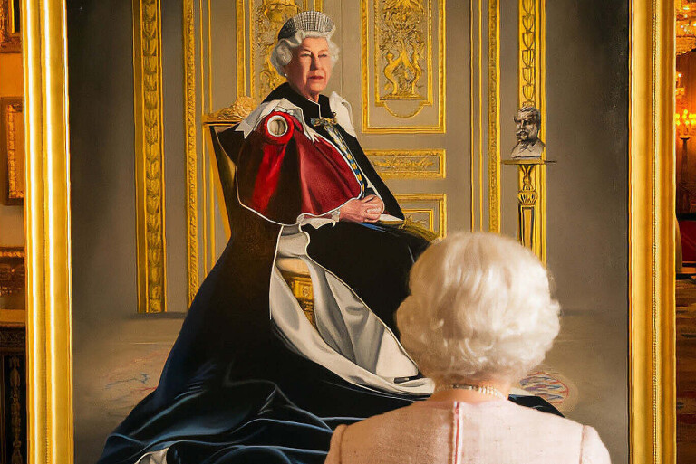 Portrait of Queen Elizabeth II